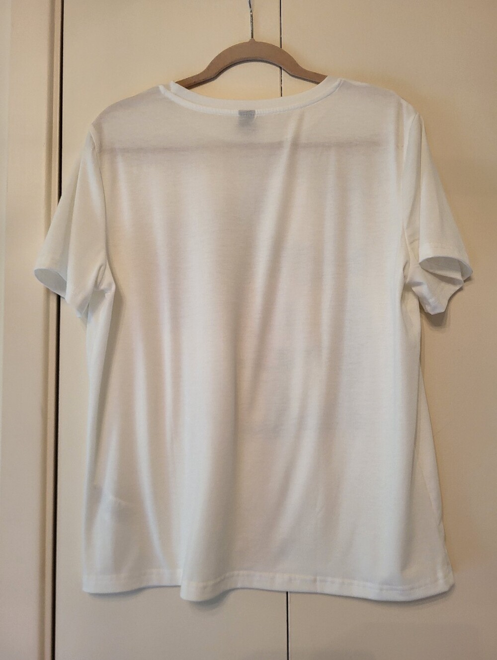 Shein Western Cowgirl Boots Graphic Tee Shirt Womens Size Large White - Picture 3 of 7